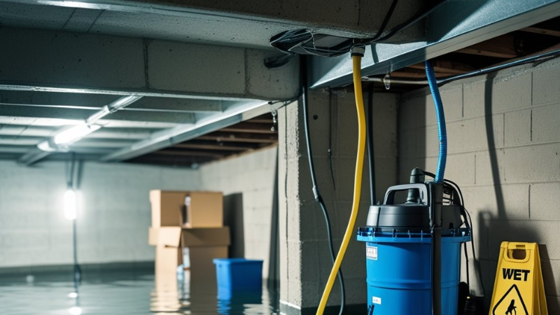 Sump Pump for Flooded Basement Tips to Keep Your Home Dry
