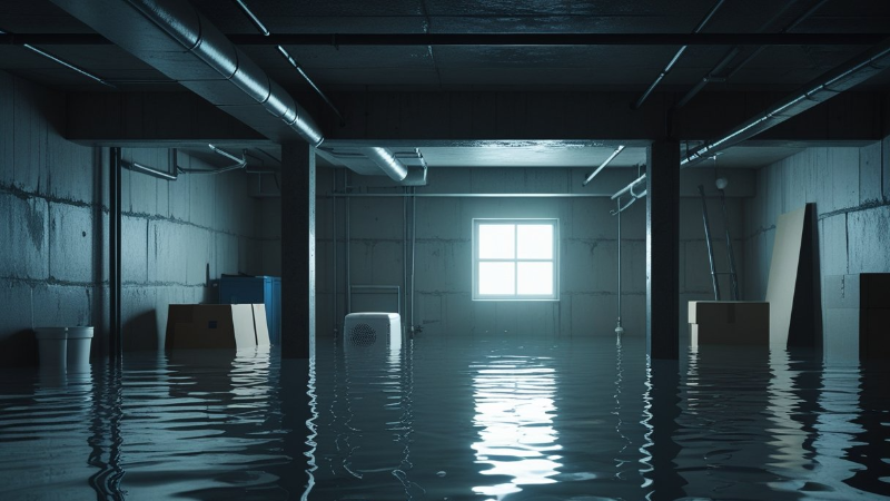 Basement Flooded with Water Causes and Effective Solutions