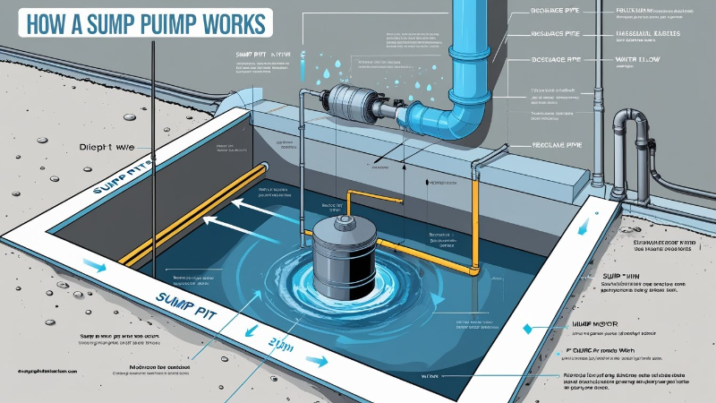 How Does a Sump Pump Work Explained Simply for Homeowners