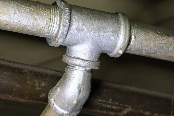 Galvanized Pipe used in older homes.