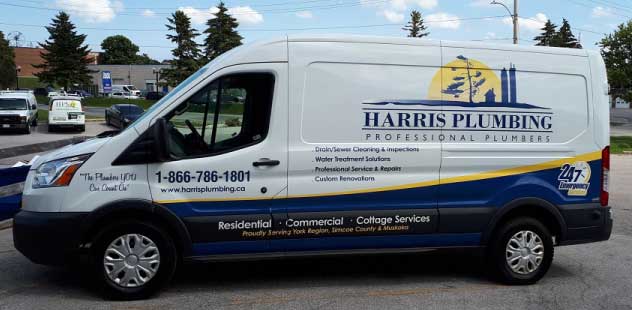 Harris Plumbing Inc. Service Van