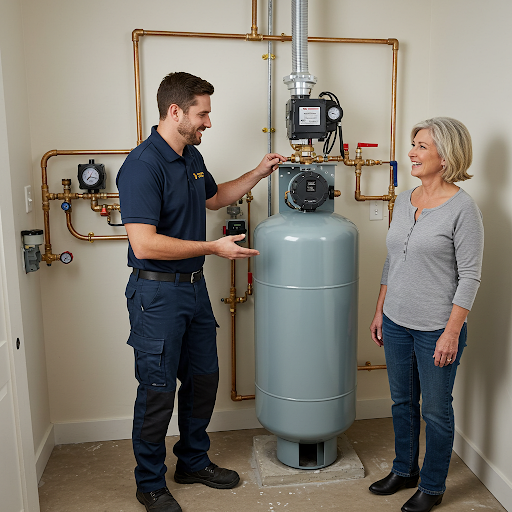 Pressure Tank Installation